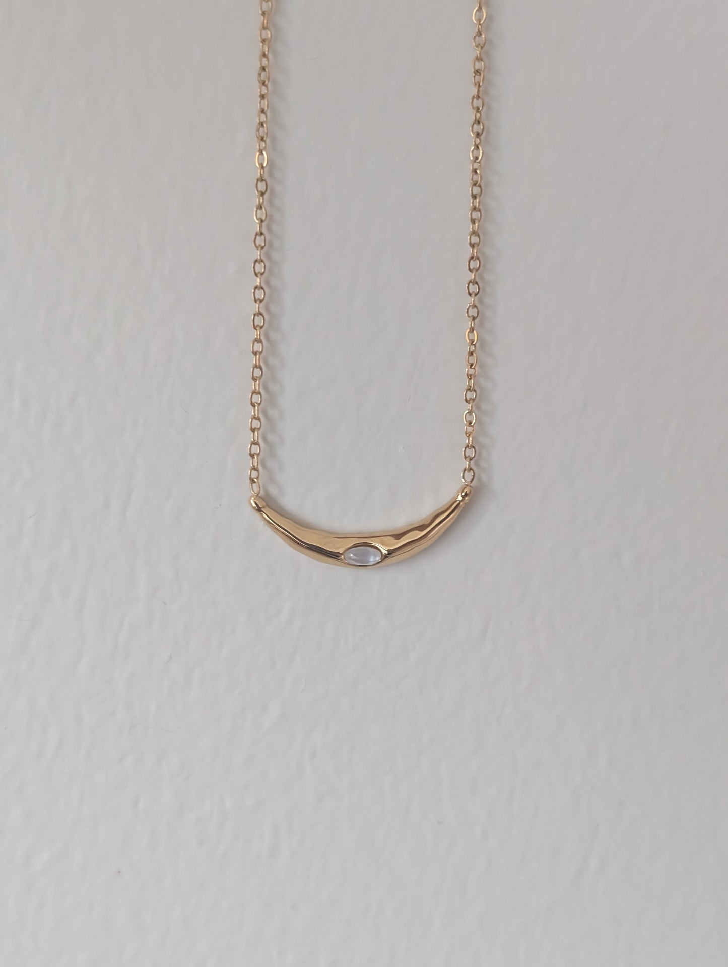 Tara Crescent Necklace