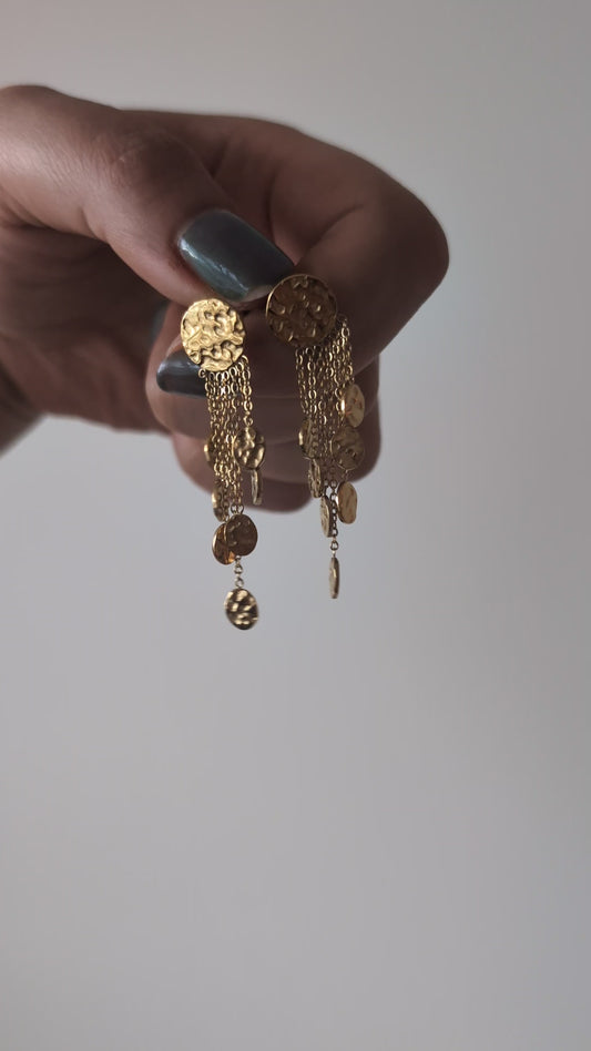 Coin earring